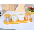 4pcs assaisonnement boîte set pot d&#39;épices